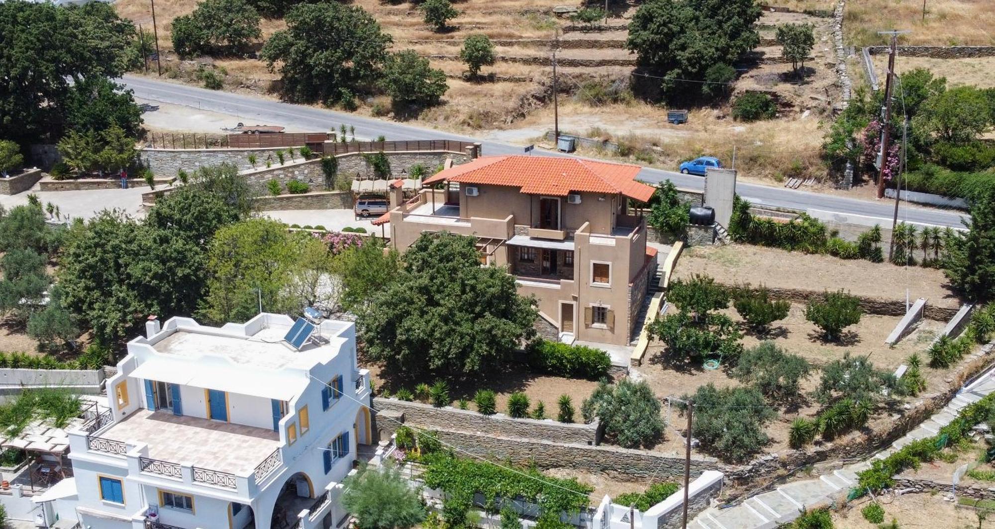 Getaway Andros Villa Kourelio ภายนอก รูปภาพ